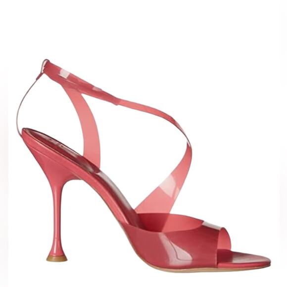 Marc Fisher LTD Claudie Strappy Heels Rubber Sandals Size 7 Pink New No Box - Picture 11 of 11